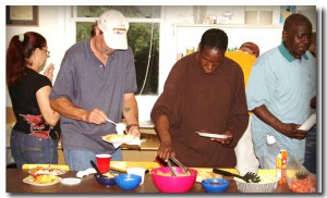 Spaghetti Dinner at Samaritan House